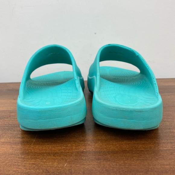ISLAND SURF CO CREST FOM Sandals Slides Waterproof Teal Blue Unisex M5 W7 EU38. - Picture 5 of 11